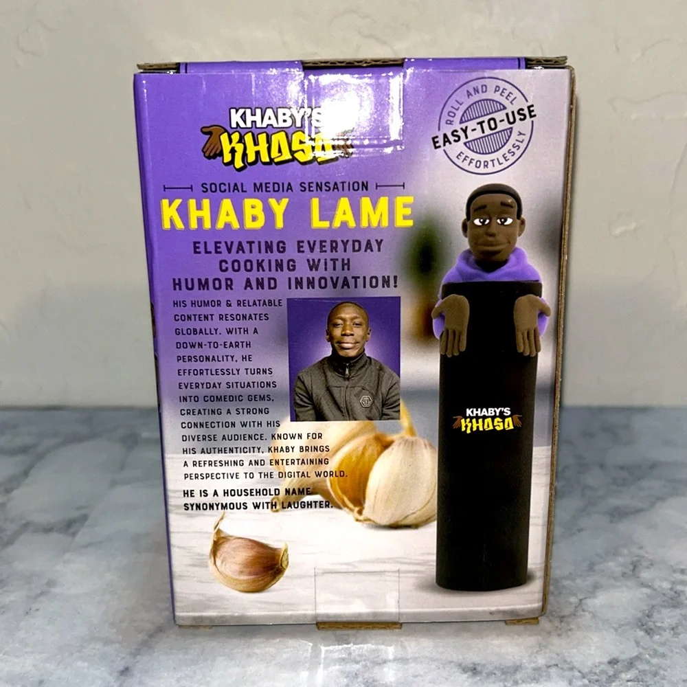 Khaby’s Khoso Silicone Garlic Peeler Kitchen Tool